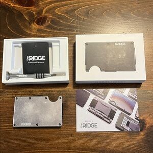 Ridge Gun Metal Wallet/Money Clip